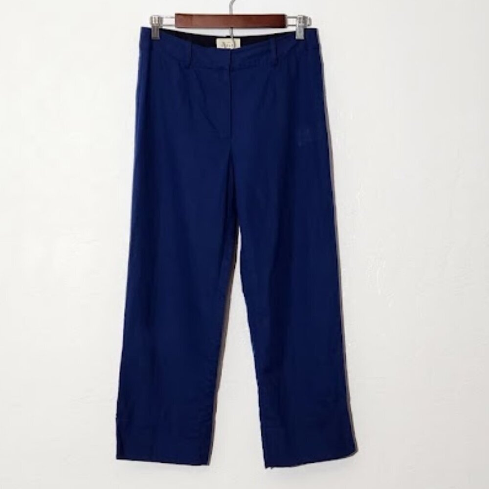 Sezane women's linen blend ankle pants size 36(france) US size 4